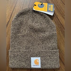Carhartt Brown Sandstone Knit Cuffed Beanie A18 - NWT